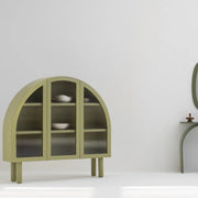 خزانة والي الزجاجية